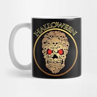 HALLOWEEN COSTUME Skull Skeleton Zombie Horror Scary Gift Mug